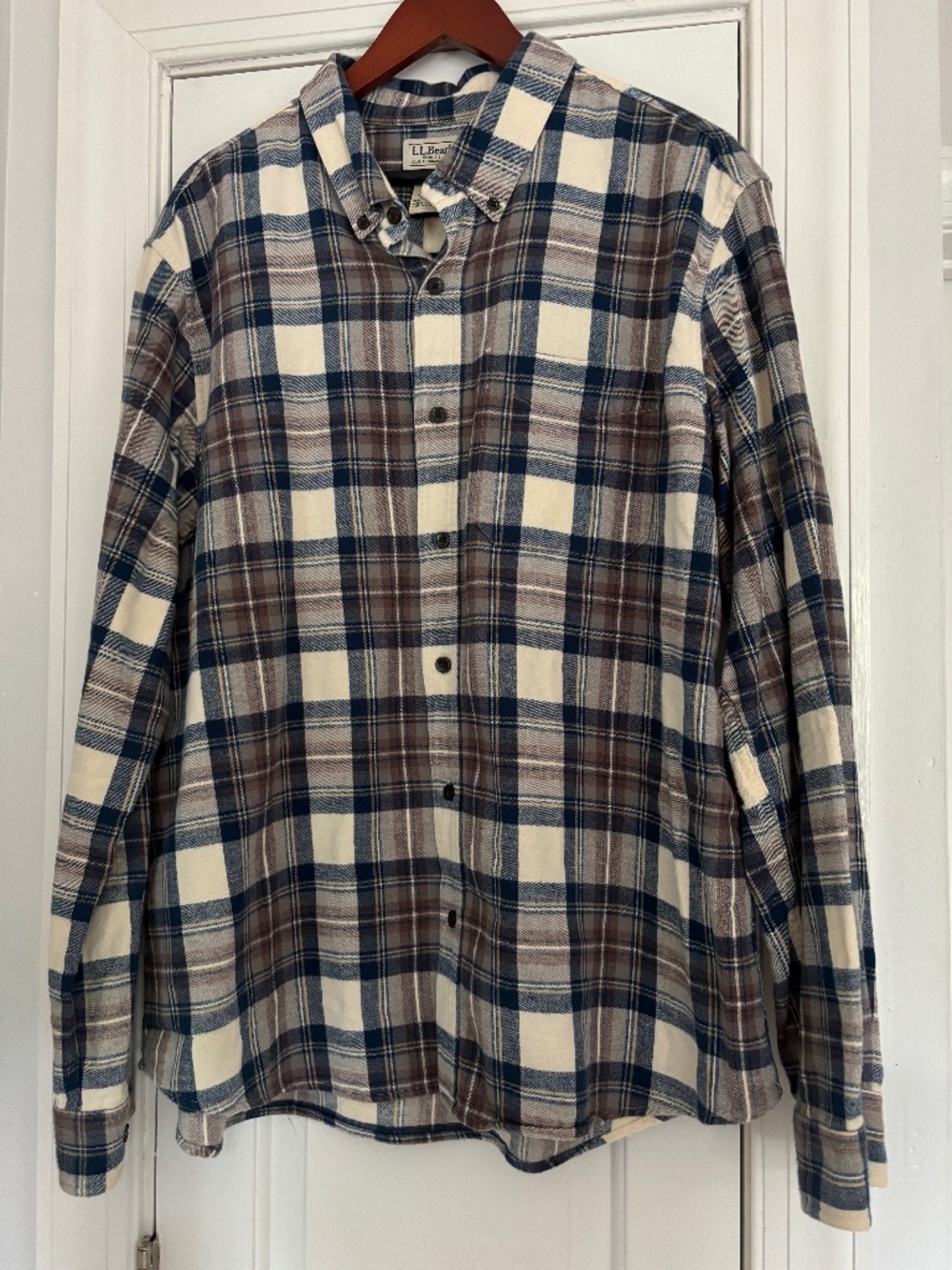 L.L. Bean Men's Button Up Flannel Shirt
